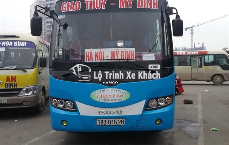 Nhà xe Thuận Phát tuyến Giao Long - Giao Thủy - Mỹ Đình - Hà Nội