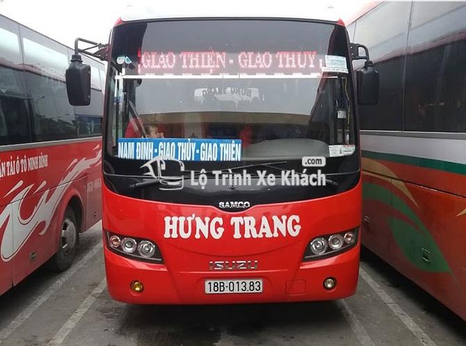 Nhà xe Hưng Trang tuyến Giao Thiện - Giao Thủy - Hà Nội