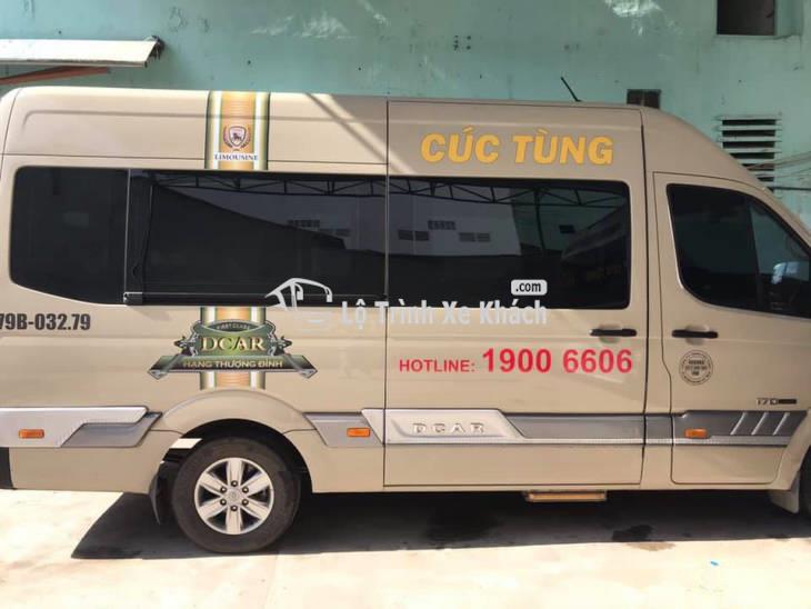 Nhà xe Cúc Tùng chuyên tuyến Nha Trang - Đà Nẵng